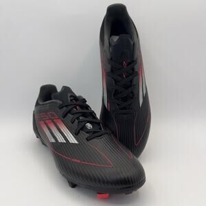 Adidas F50 League FG/MG Men’s Soccer Cleats Football Shoes Black Footwear S.10.5